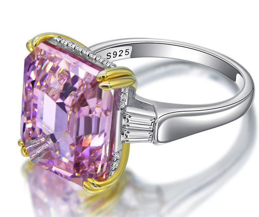 Pink Panther Lab-Created Pink Dimond Ring