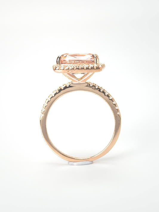 Blush Crush Lab-Created Dimond Ring