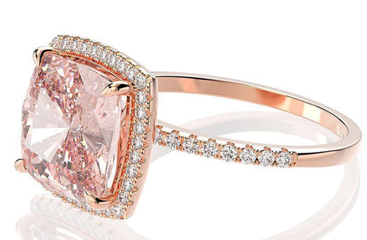 Blush Crush Lab-Created Dimond Ring