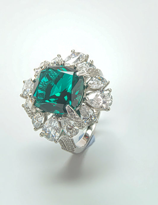 Enchanted Nights Lab-Created Emerald Ring