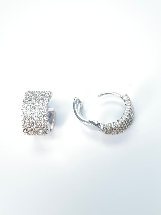 Classic Knot 925 Silver Earrings