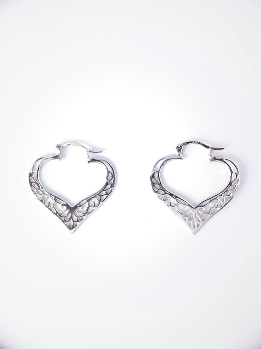 Elegant Teardrop 925 Silver Earrings