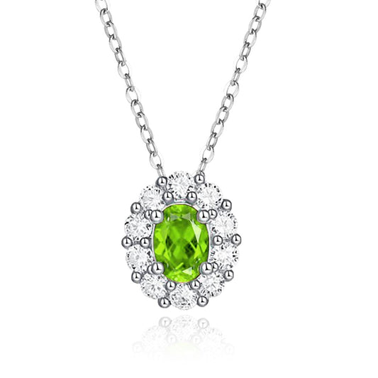 Natural Peridot Princess pendant